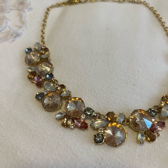 ESTELLE STATEMENT NECKLACE Gold Tone Baublebar - Picture 7 of 7